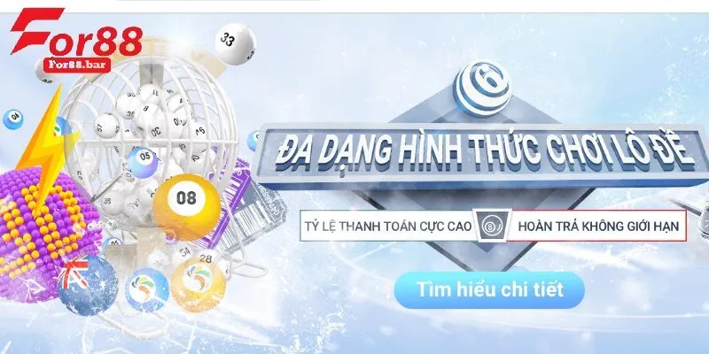 Xổ số For88 thu hút nhiều người trải nghiệm 