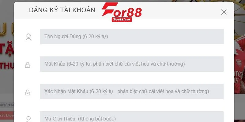 Hướng dẫn trải nghiệm tại For88 